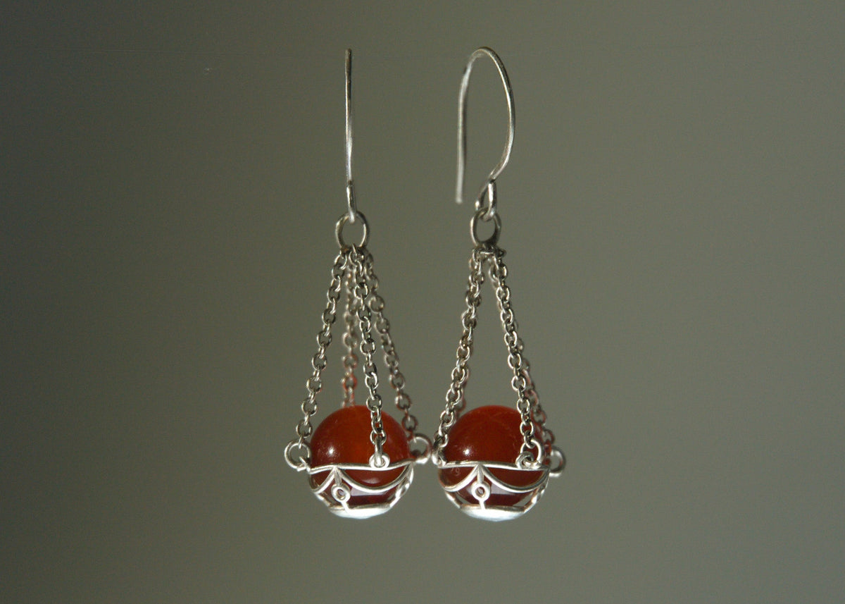 Deco Basket Earrings No. 1