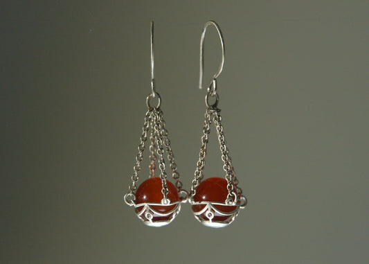 Deco Basket Earrings No. 1