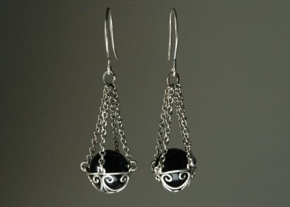 Spiral Basket Earrings