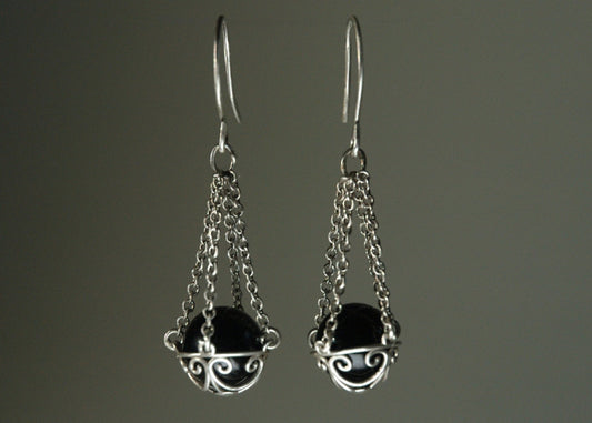 Spiral Basket Earrings