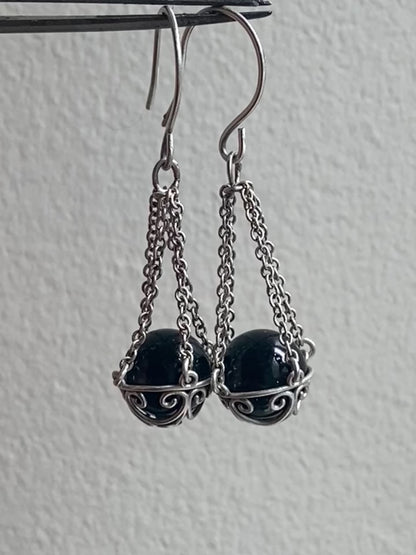Spiral Basket Earrings