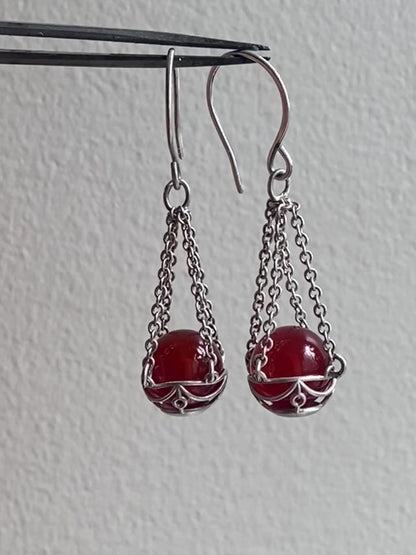 Deco Basket Earrings No. 1